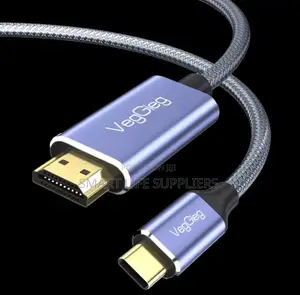Type-C 3.1 to HDMI Cable Supports , 3D, HDR and ARC