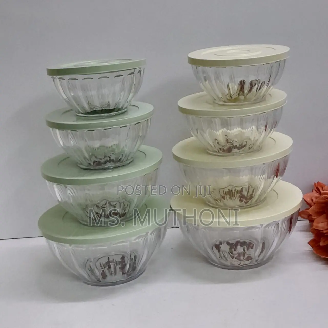 4 In1 Stackable Salad Bowls Available