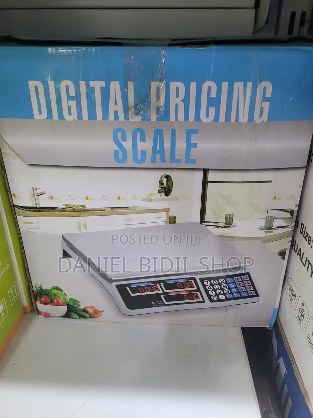 Digital Flat Pricing Scale