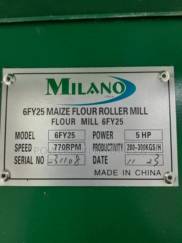 Milano Flour Roller Mill 6FY25 - thumbnail 6