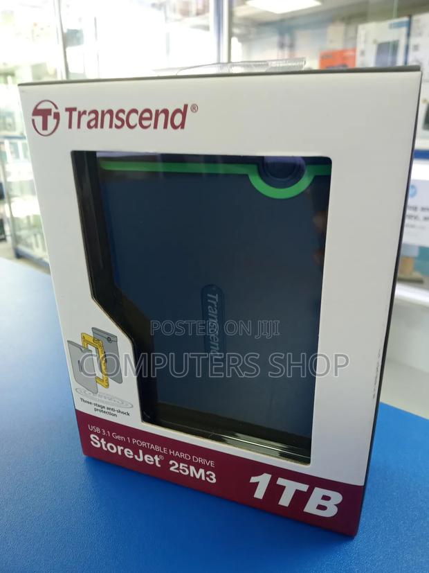 1 Tb Transcend External Hard Drive - main view