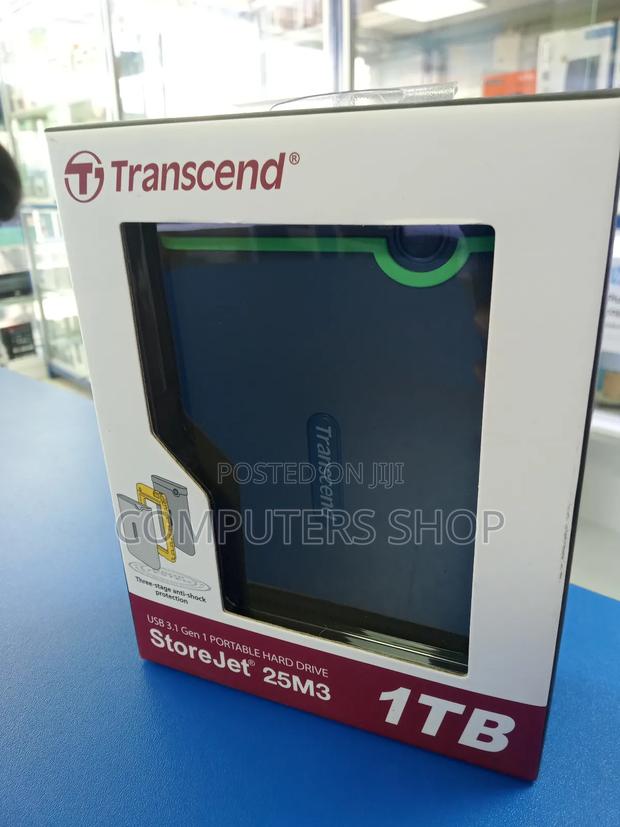 1 Tb Transcend External Hard Drive - thumbnail 4