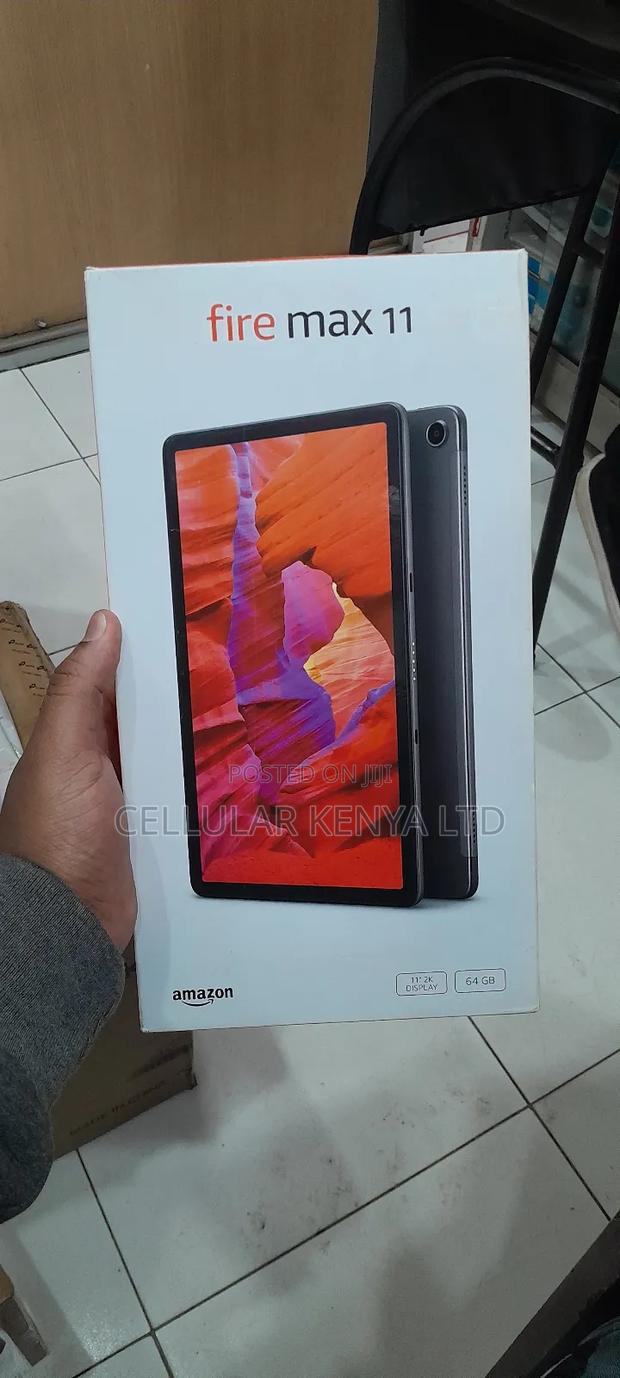 New Amazon Fire Max 11 64 GB Black - main view