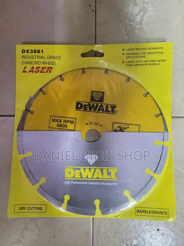 9 Inch Dewalt Diamond Disk - main view