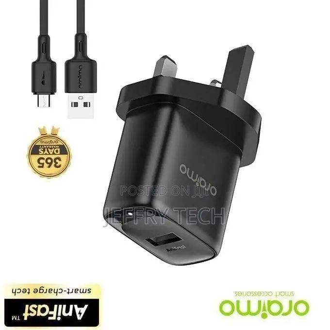 Oraimo Fast Charging Charger Kit With Micro USB
