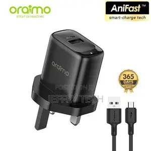 Oraimo Fast Charging Charger Kit With Micro USB