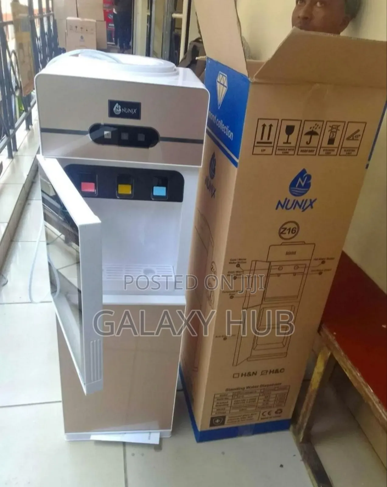 Nunix Z16c 3 Tap Top Load Water Dispenser