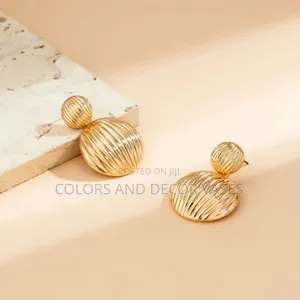 Small Piece Gold Earrings