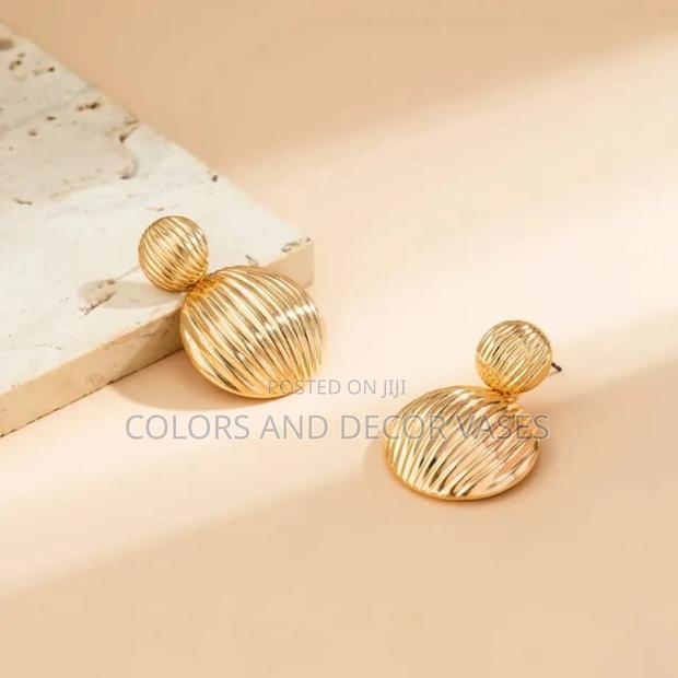 Small Piece Gold Earrings - main view