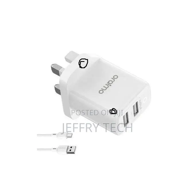 Oraimo Cannon 2 Pro 18W Fast Charging Charger Kit + Type-C