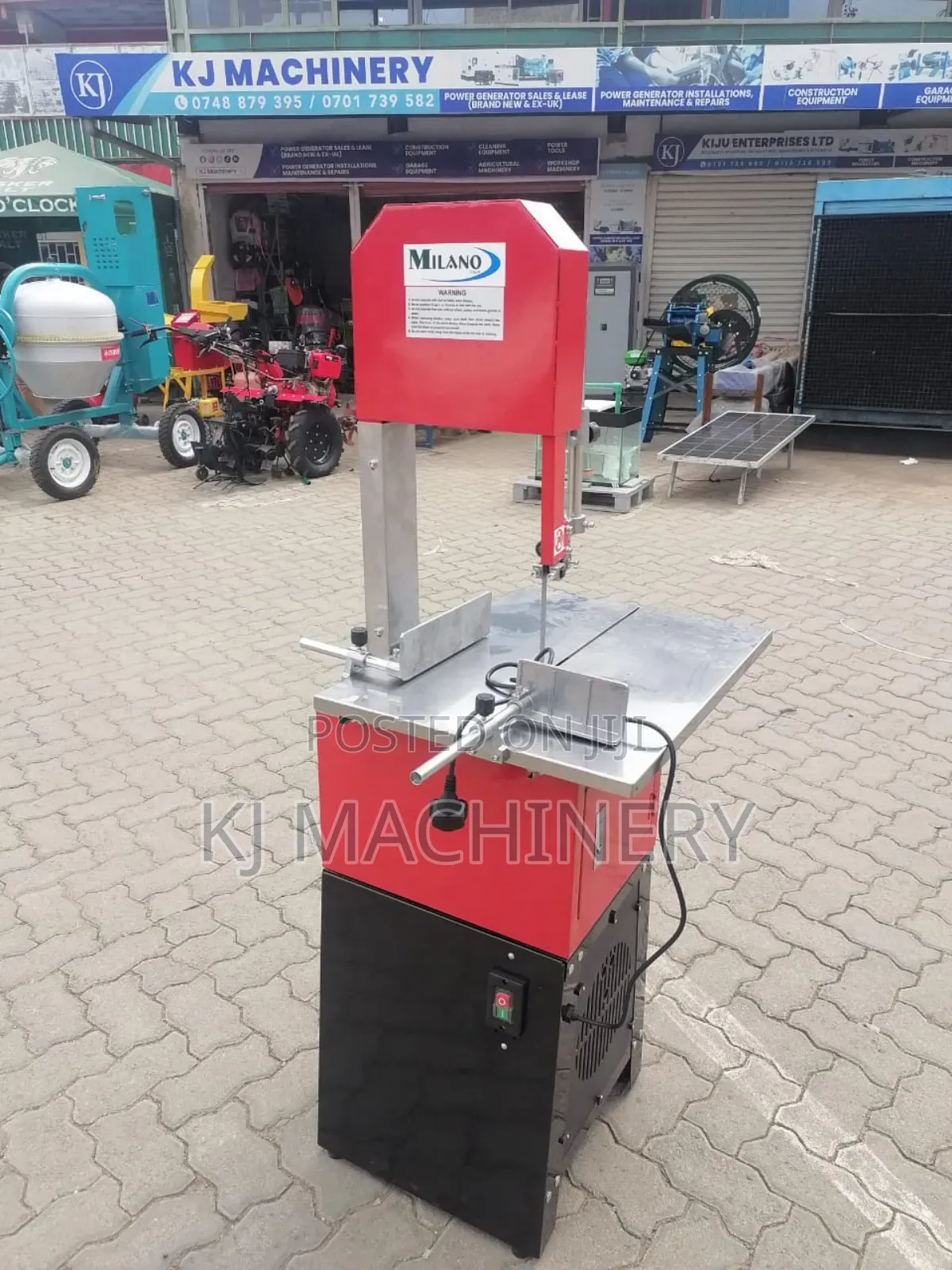 Milano Meat Saw Machine Electric Powered.