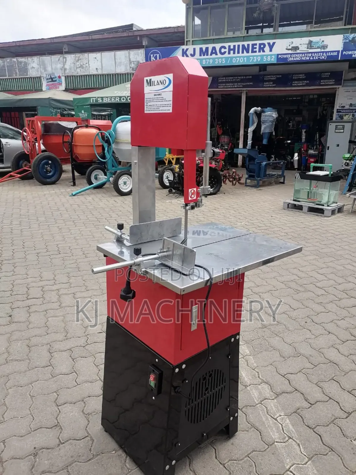 Milano Meat Saw Machine Electric Powered.