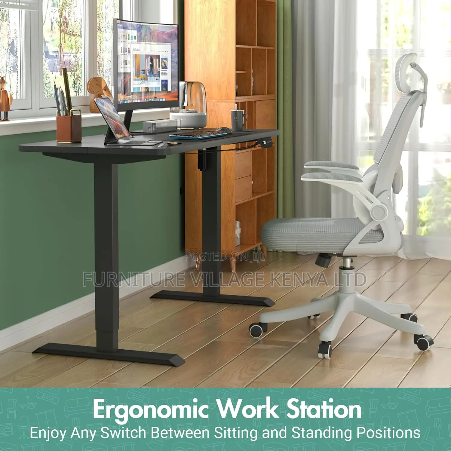 Height Adjustable Electric Standing Desk (Standing Desk)