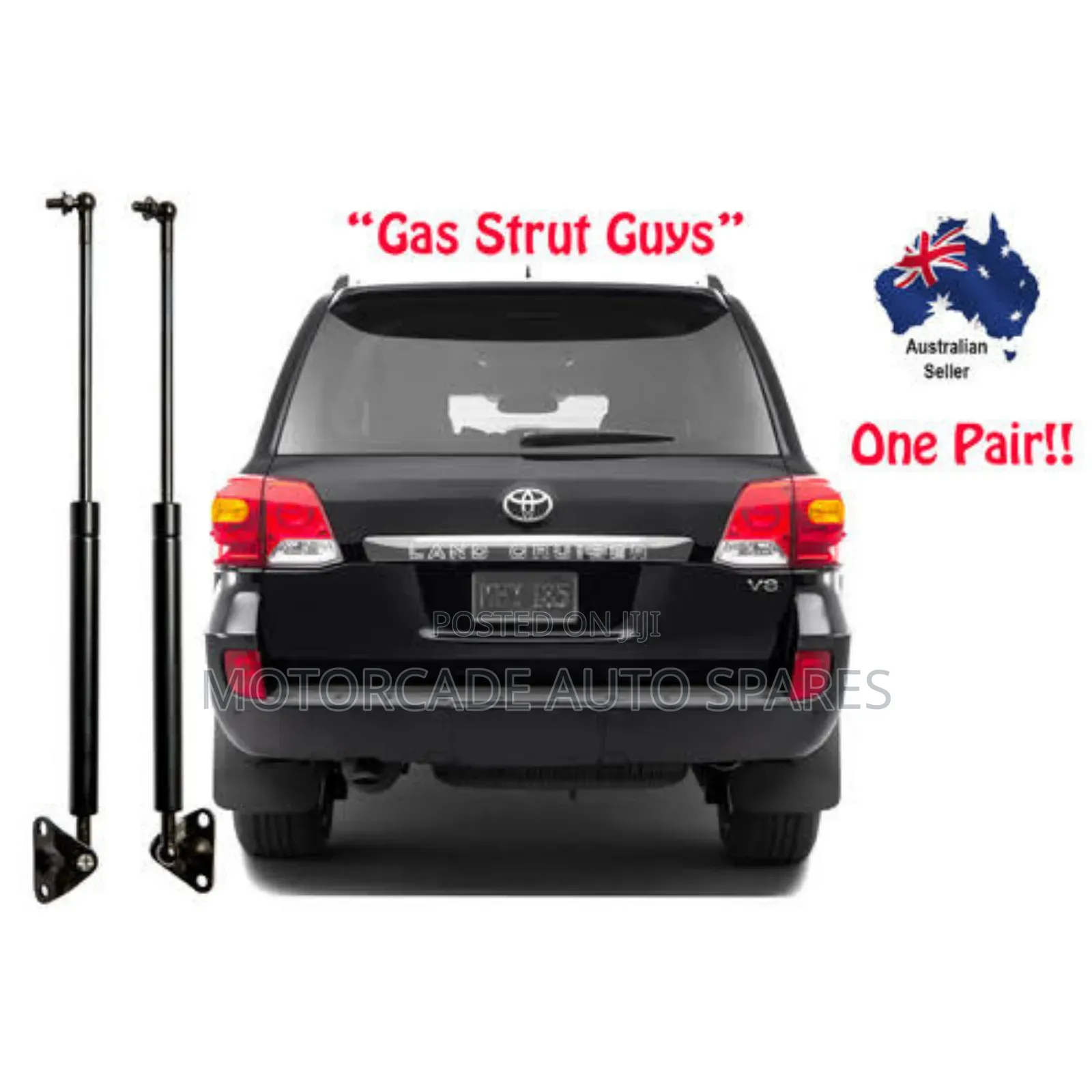 Toyota Landcruiser Prado 200 Series Boot Shocks Gas Struts