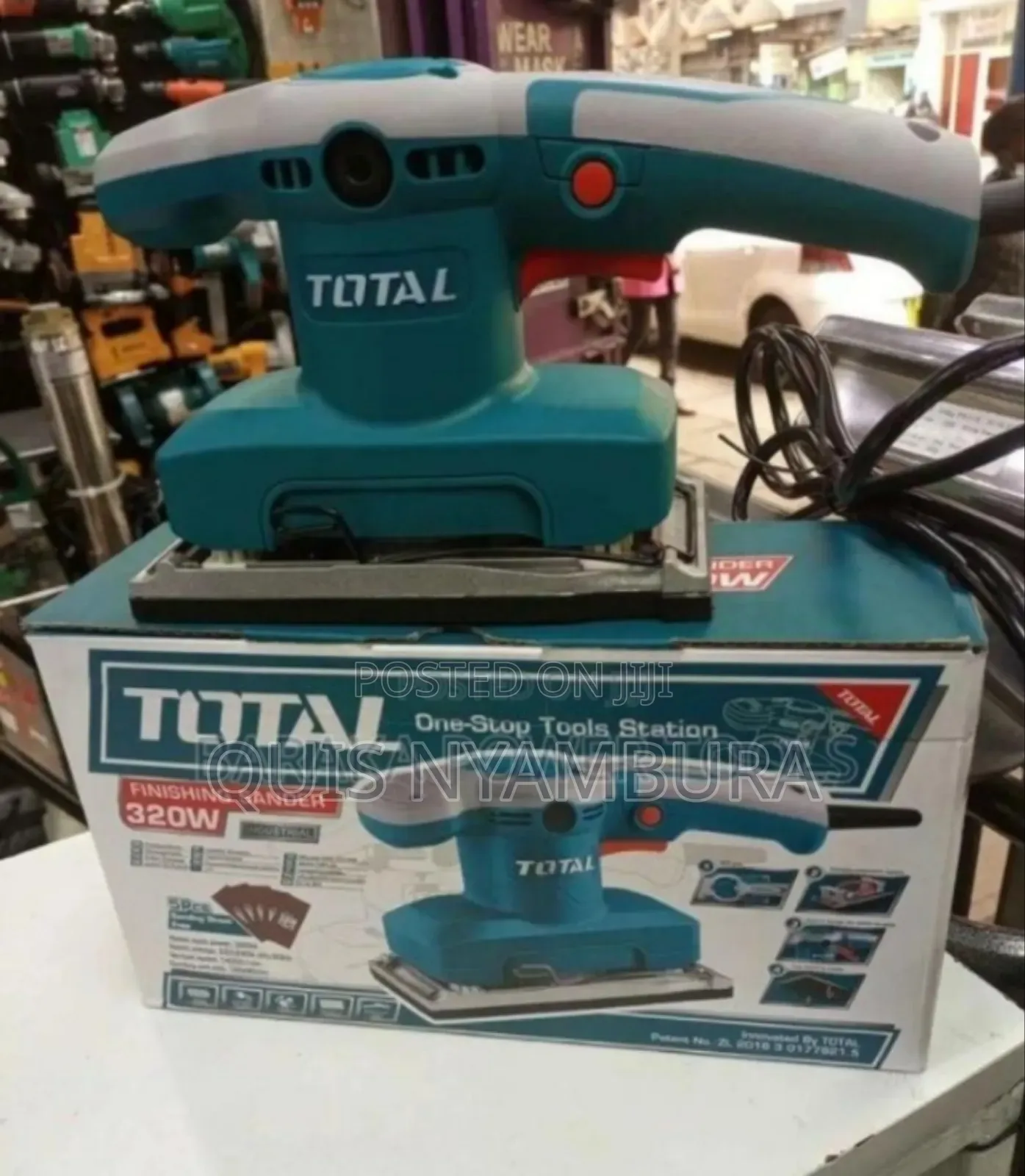 Finishing Sander, Total Sander.