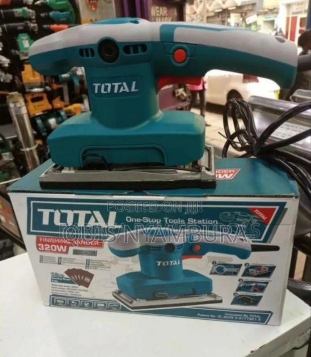 Finishing Sander, Total Sander. - main view