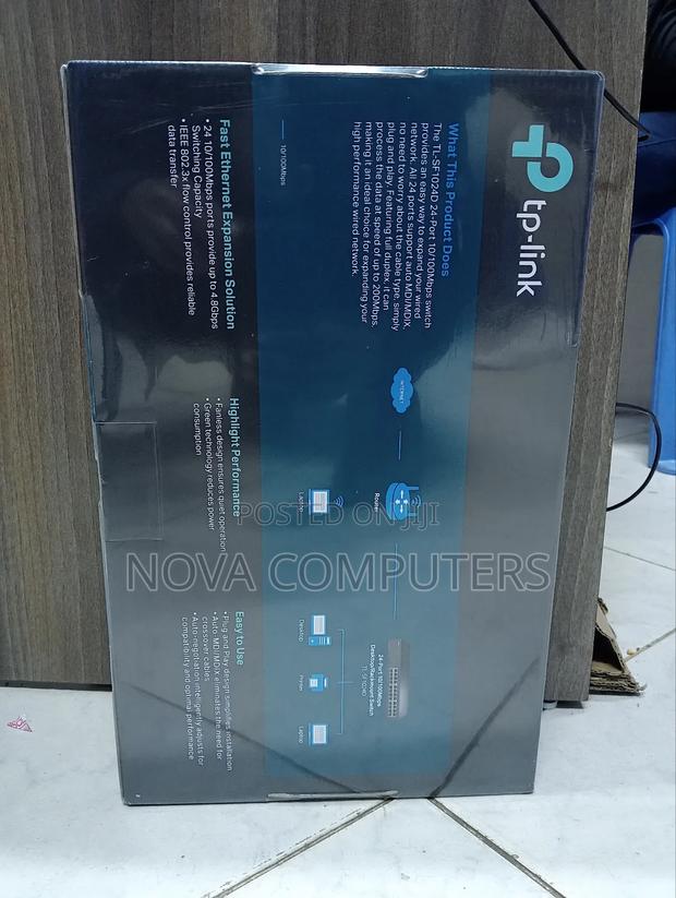 Tp-Link 24 Port 10/100 Rack Mount Desktop Switch - thumbnail 2