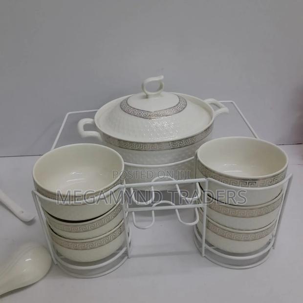 15pc Ceramic Soup Set - thumbnail 3