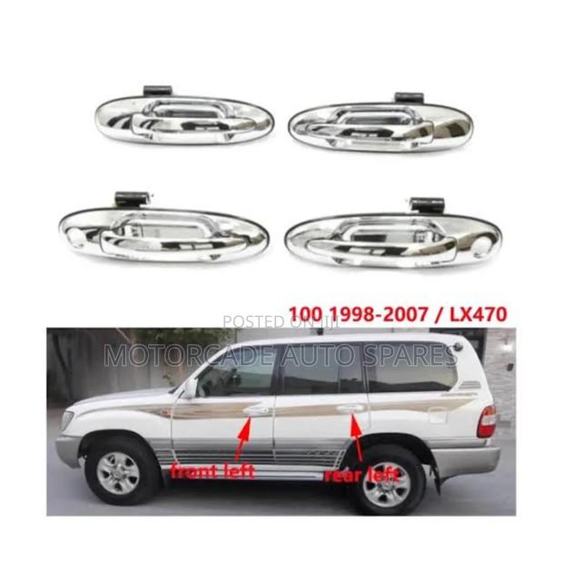 Toyota Landcruiser 100 Series Chrome Door Handles
