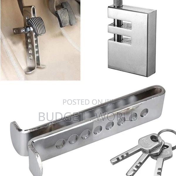 U Shape Rod Security Lock> 8 Hole Brake Clutch Pedal