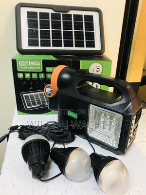 GDTIMES Rechargeable Solar System With Fm. - thumbnail 2