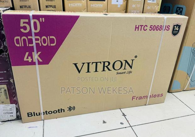 Vitron 50" Inch Frameless Uhd Android Tv Bluetooth - - main view