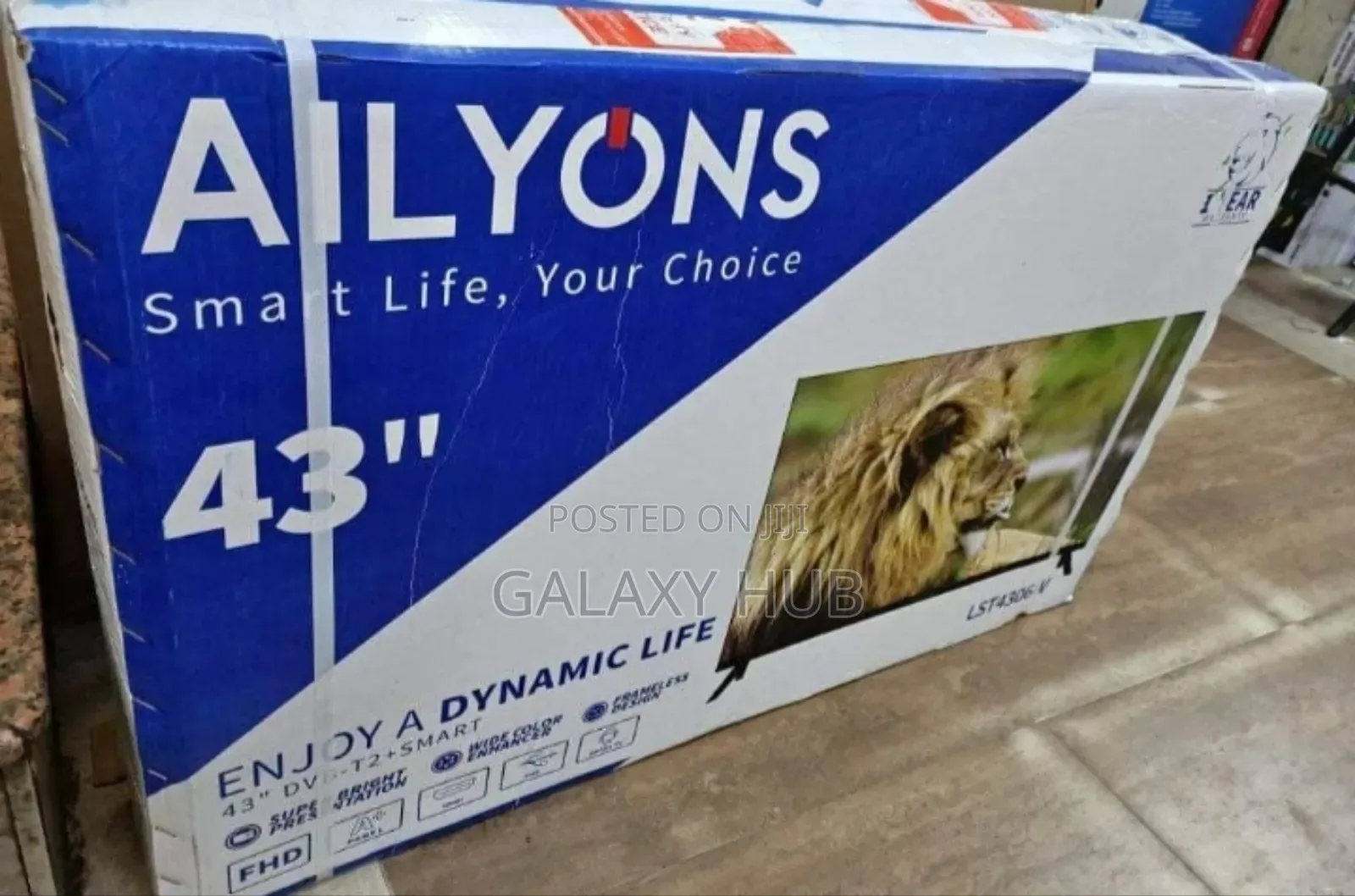 Ailyons 43inches Flameless Smarttv With Bluetooth