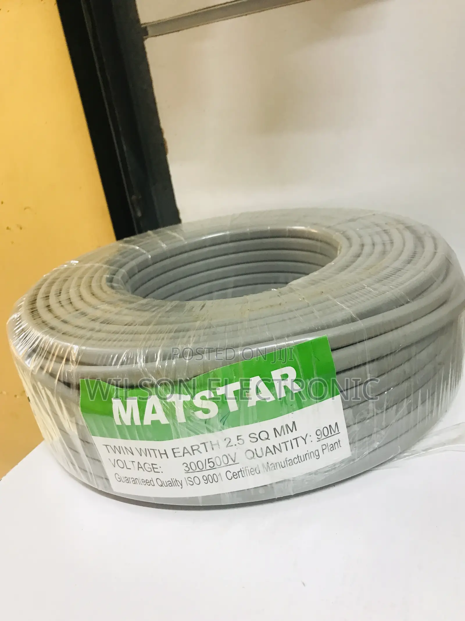 MATSTAR Twin With Earth Cable. 2.5mm