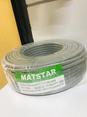 MATSTAR Twin With Earth Cable. 2.5mm