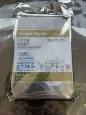WD Gold Enterprise Class Hard Drive 12TB, 256MB, 7200rpm,