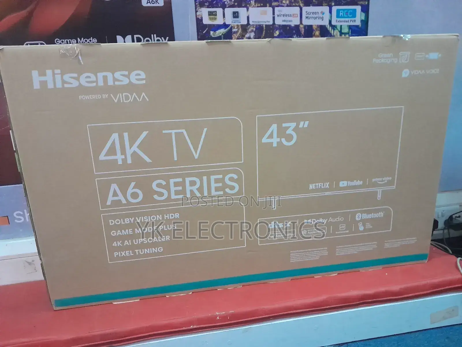 Hisense 43a6n 43 Inch Uhd Smart Tv (2023 Model)