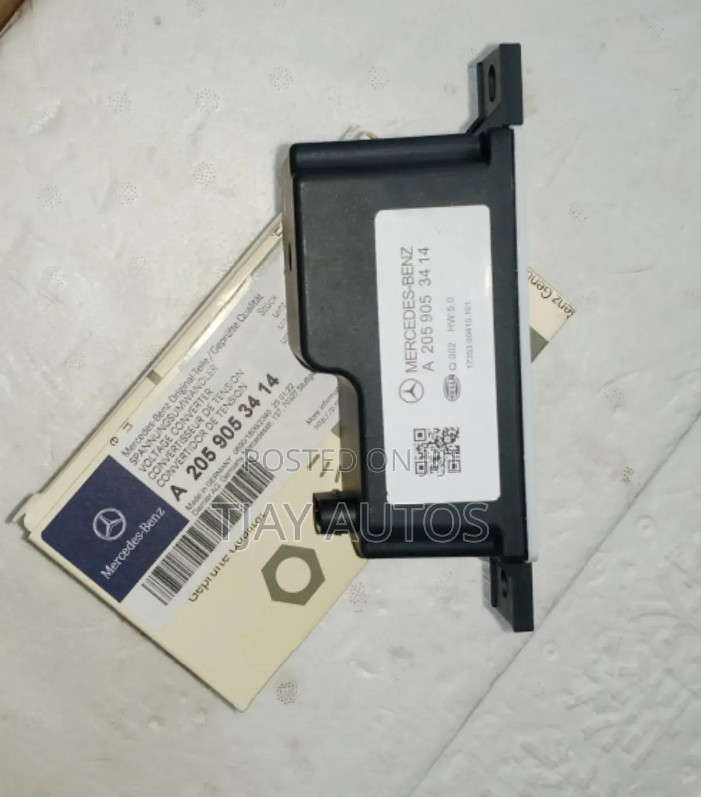 Mercedes Voltage Converter Module Auxiliary Battery