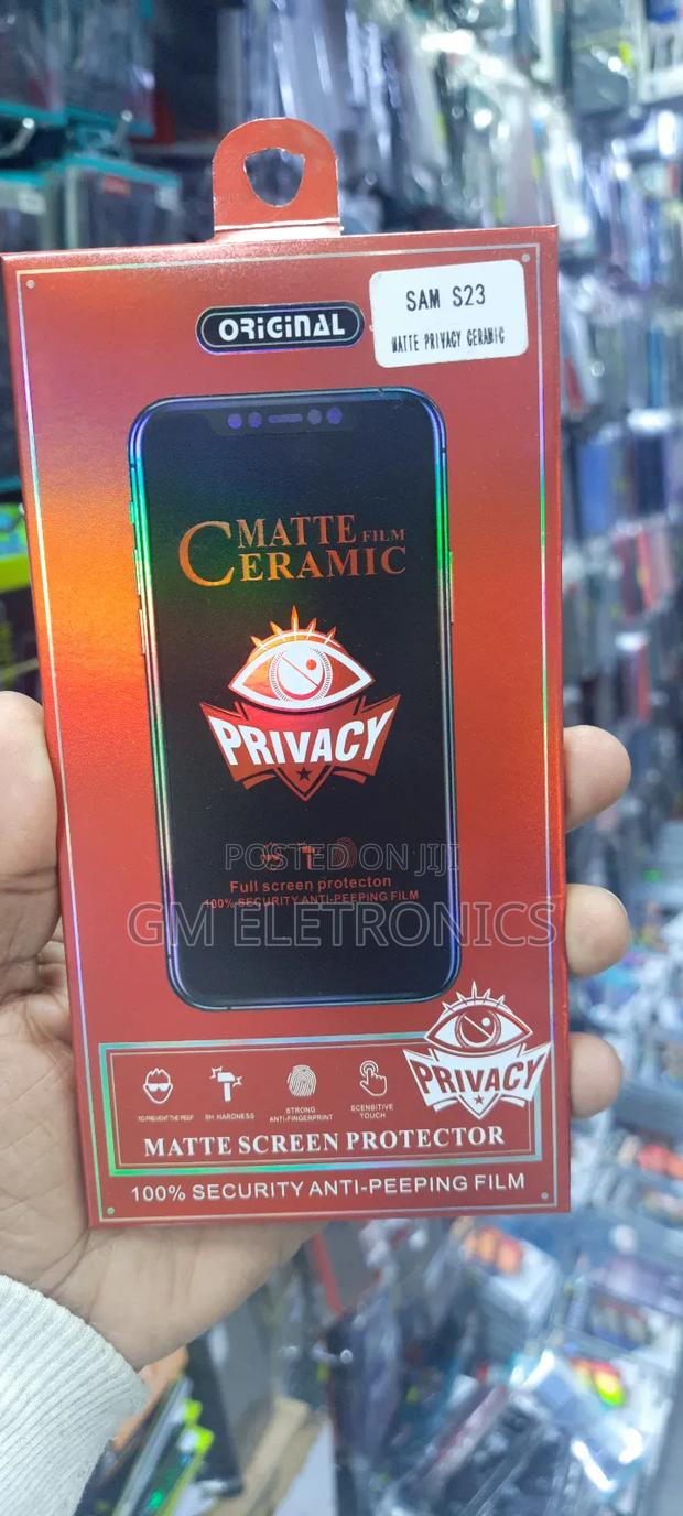 Full Cover PRIVACY Flexible Ceramic MATTE Screen Protector - thumbnail 2