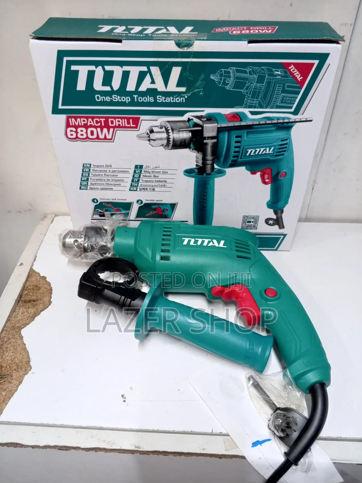 680w Total Impact Drill