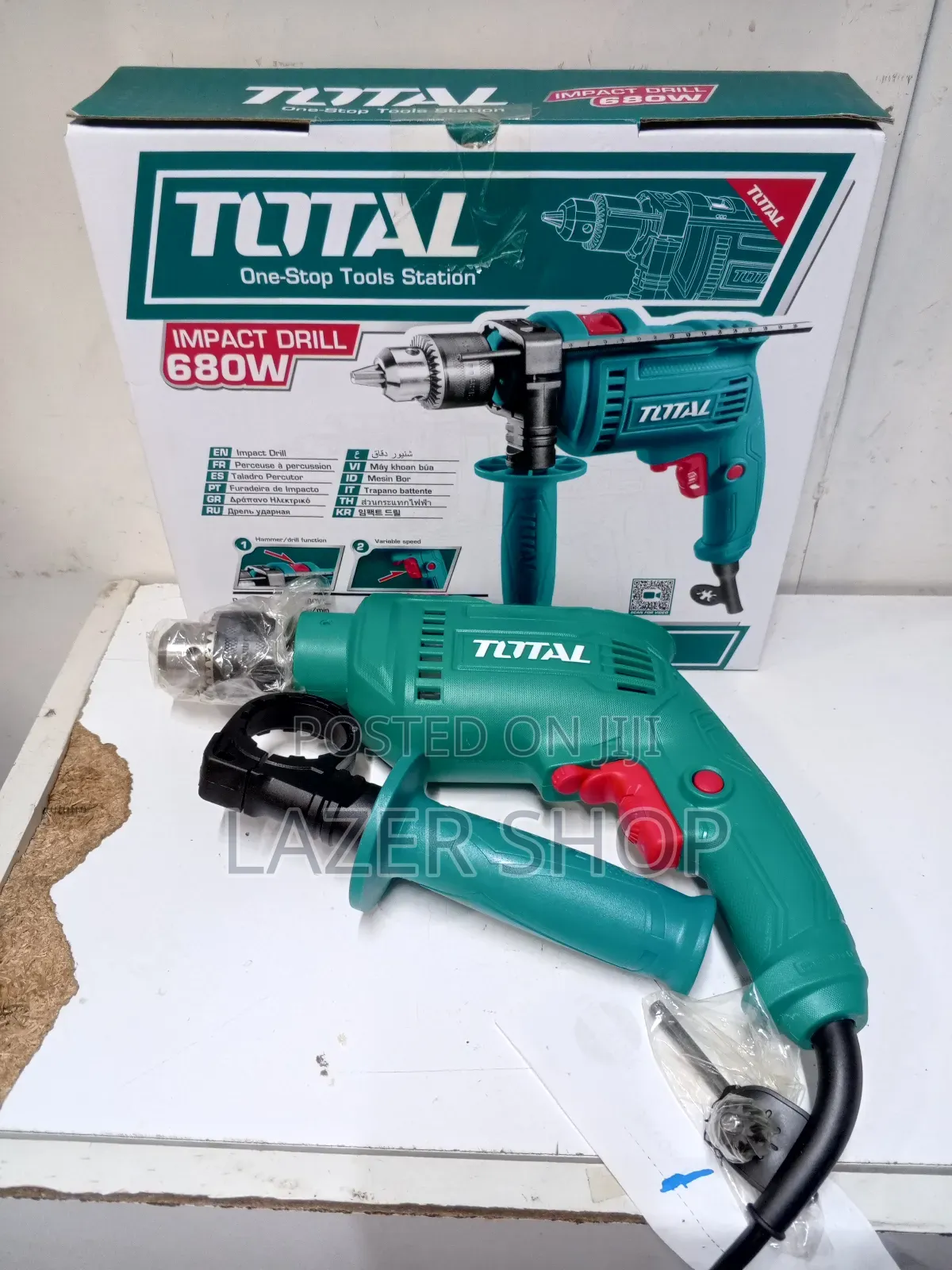 680w Total Impact Drill