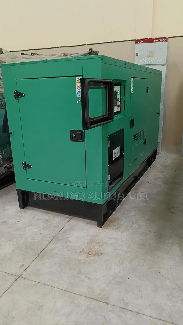 New 100 Kva Cummins Generator. Canopy - main view