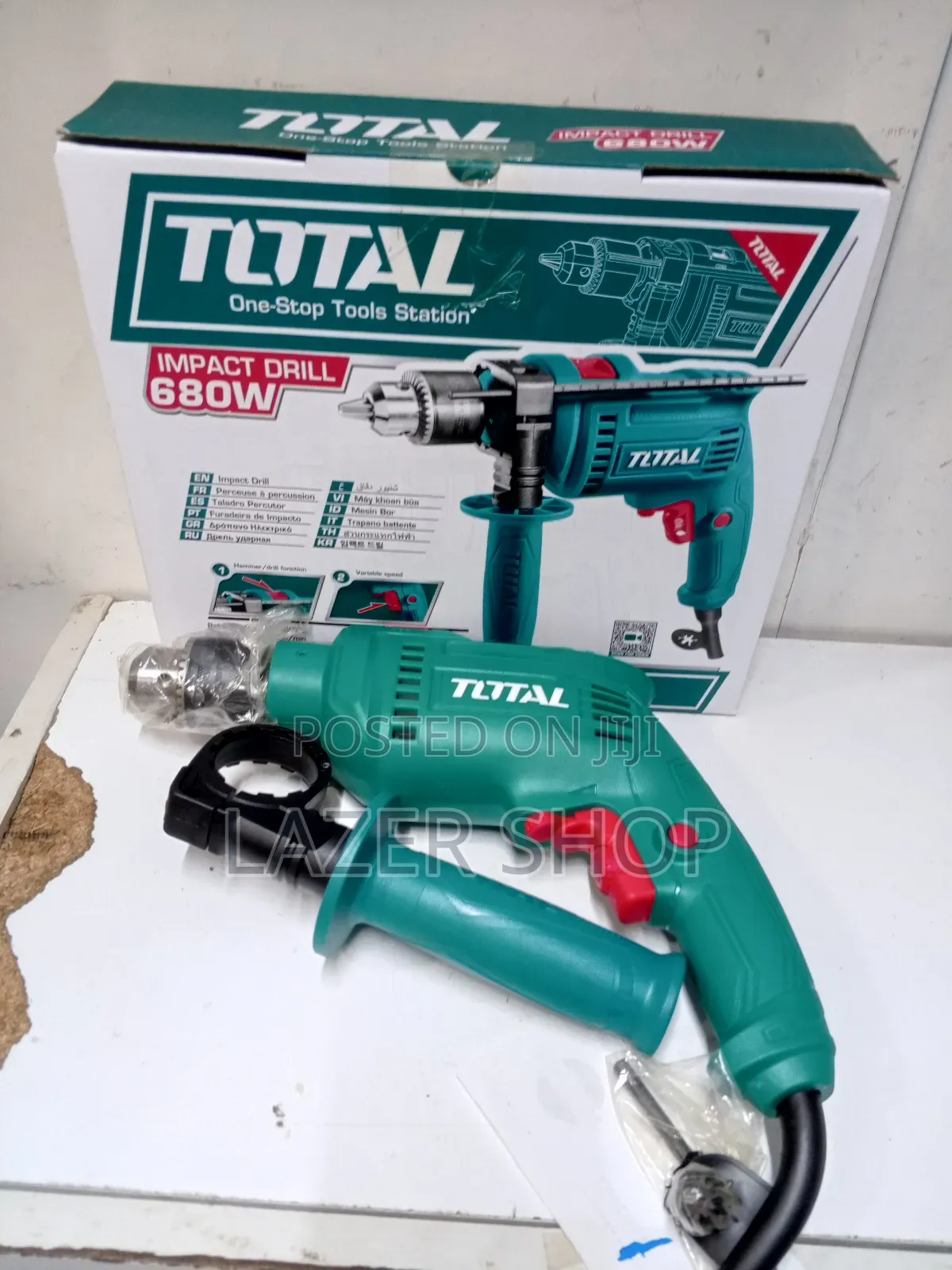 680w Total Impact Drill