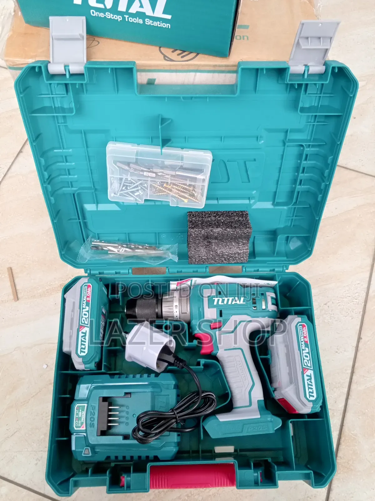 20v Lithium -Ion Cordless Drill
