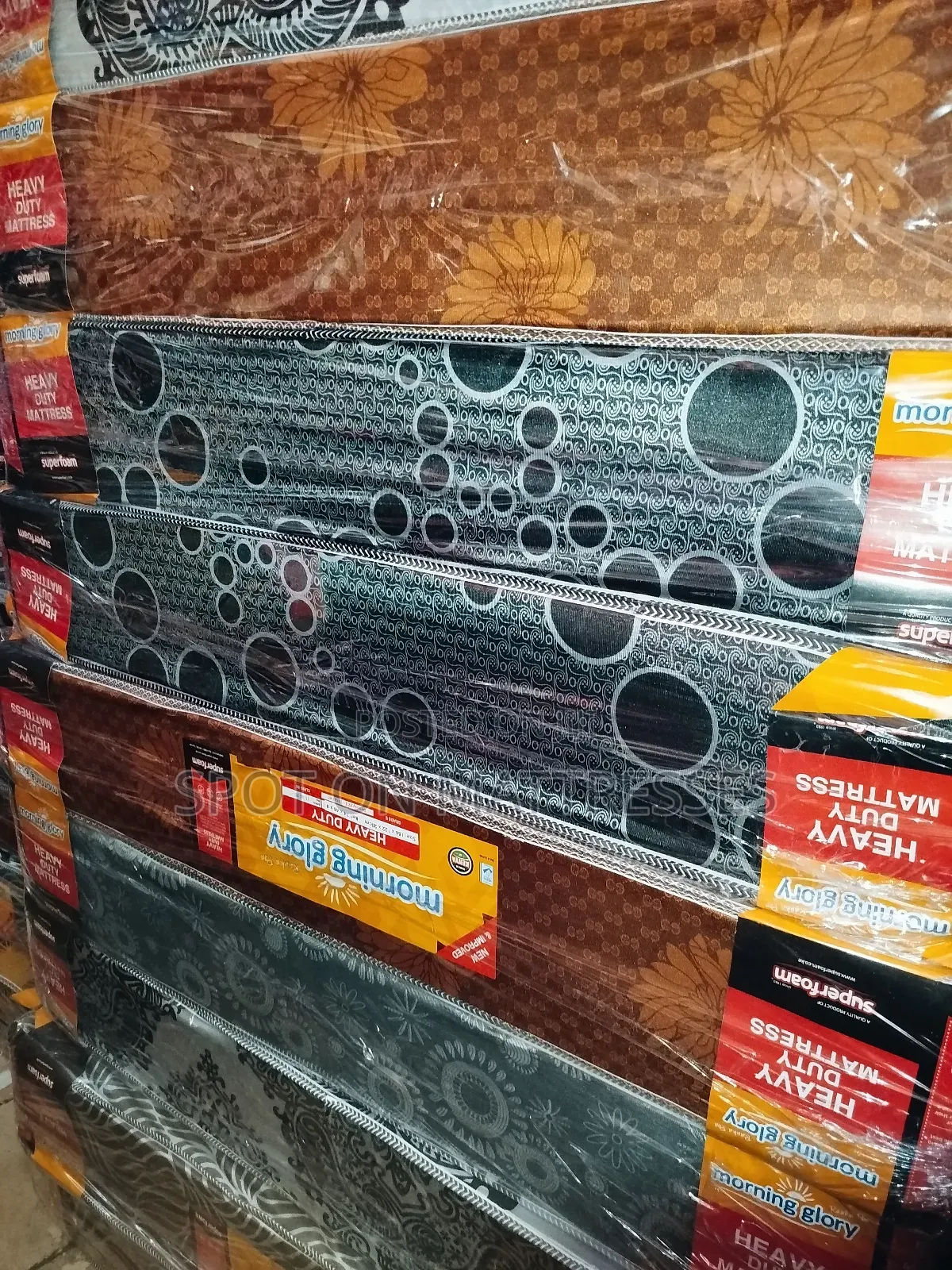 4×6 8inches Heavy Duty Mattresses + Free Delivery.