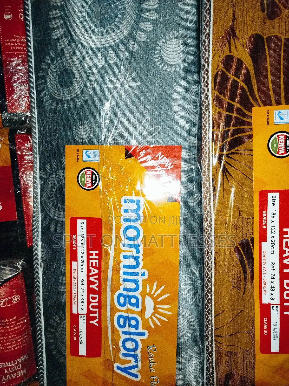 4×6 8inches Heavy Duty Mattresses + Free Delivery.