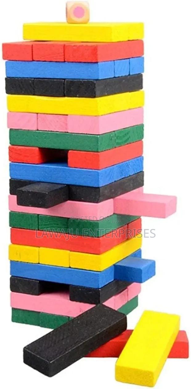 54 PCS Tumbling Tower Blocks - main view