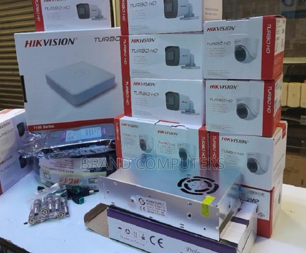 4 Channel Hikvision Complete Set 4 Cameras