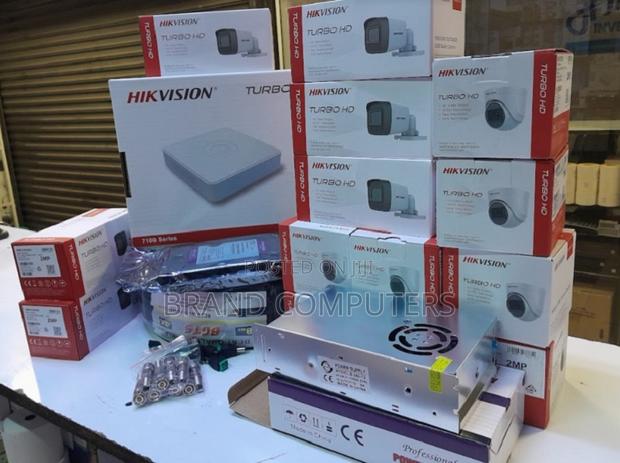 Hikvision 4 Channels CCTV CAMERA FULL Kit With Night Vision