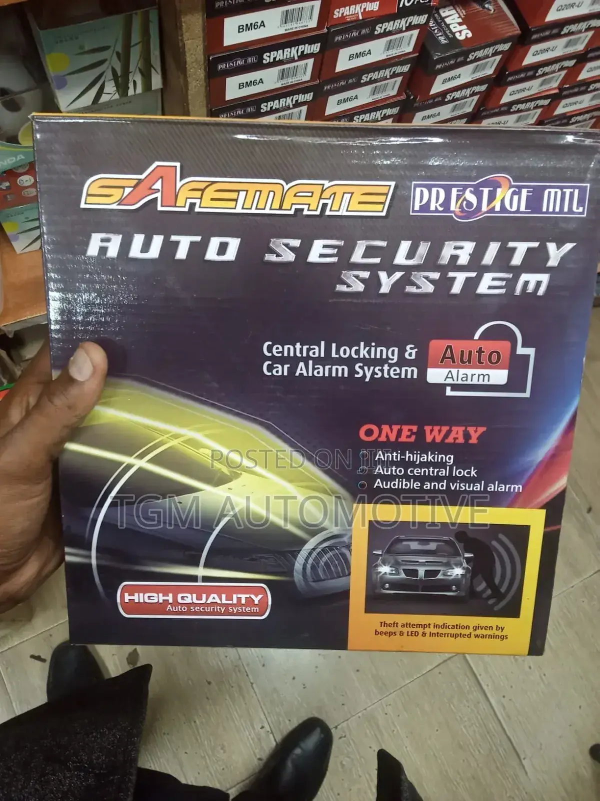 Safe Mate Auto Security Alarm
