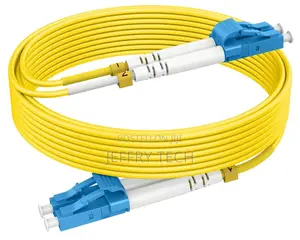 2m(6.56ft) OS2 LC to LC Single Mode Fiber Patch Cables, Opti