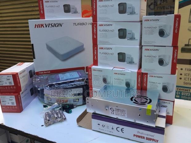 Hikvision 4 Set HD CCTV Cameras Complete System Kit Pack 2mp