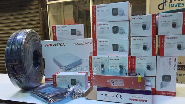 4 Channel CCTV Complete Kit-Hikvision 1080P 4 Camera Package