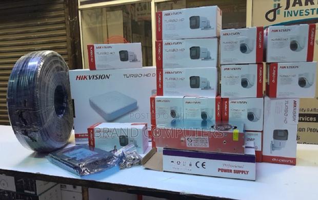 Four 4 Channels CCTV Cameras Complete Package-Hikvision - main view