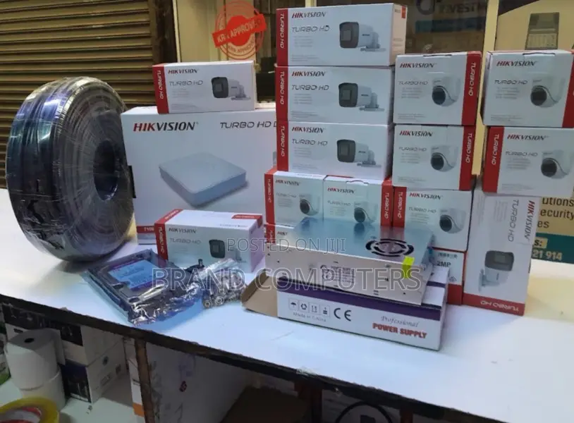 Hikvision 4 Channel CCTV Camera Surveillance System Pack