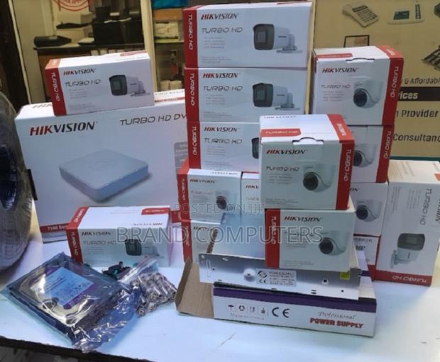 Hikvision 4 Channel 1080P CCTV Complete Kit (500GB HDD)